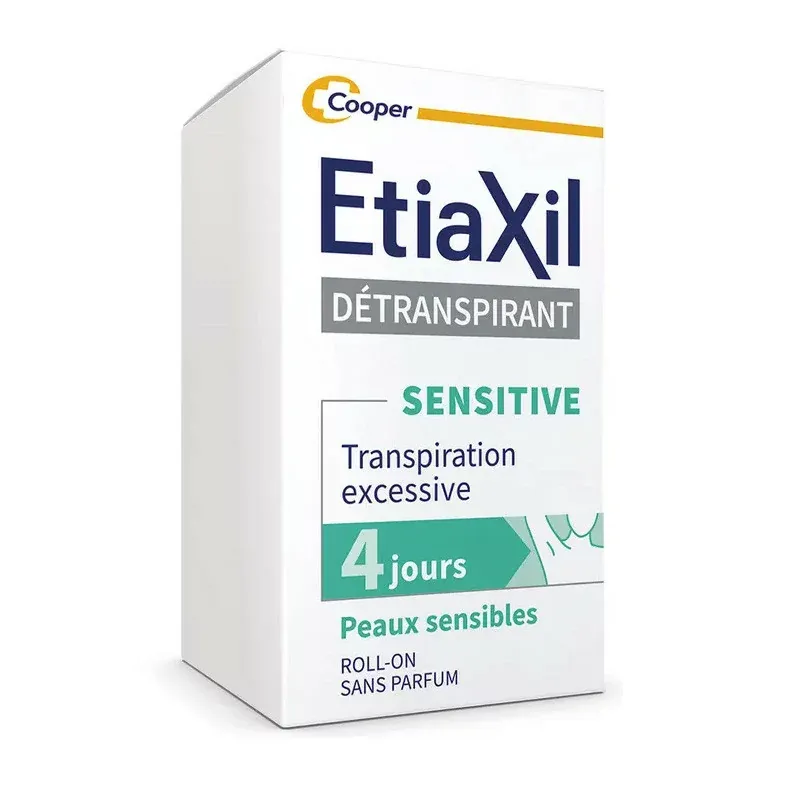 Etiaxil Détranspirant Aisselles Peaux Sensibles 15ml - Univers Pharmacie