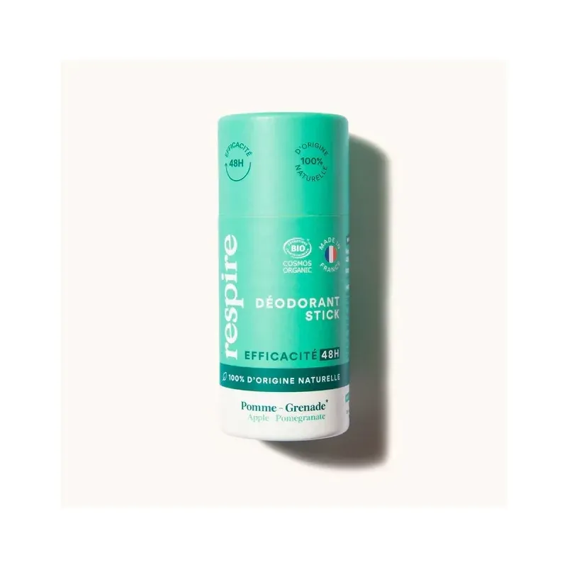Respire Déodorant Stick Pomme Grenade 50g - Univers Pharmacie