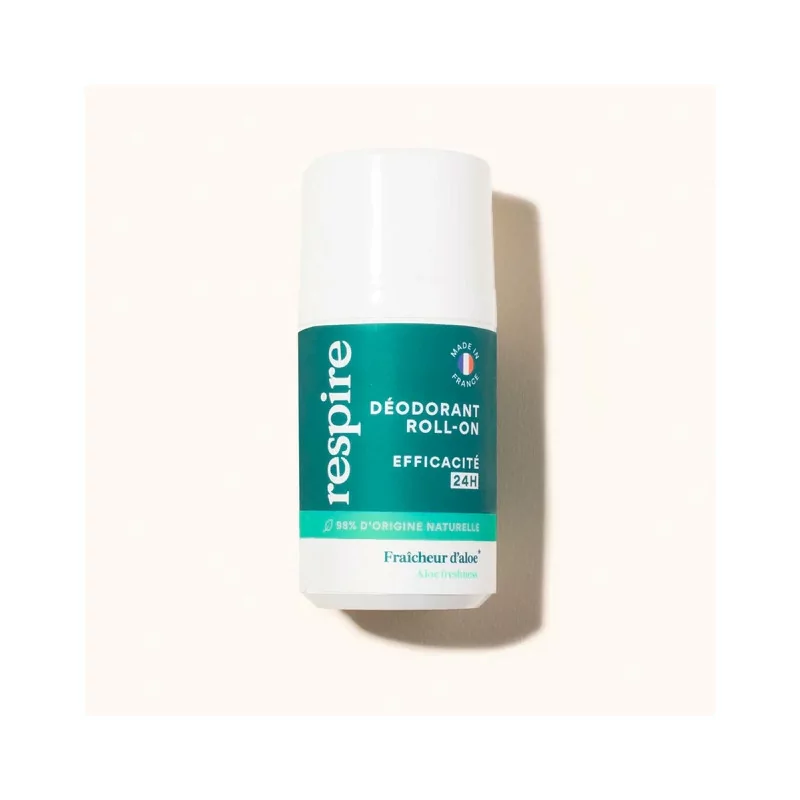 Respire Déodorant Roll-on Fraîcheur d'Aloe 50ml - Univers Pharmacie