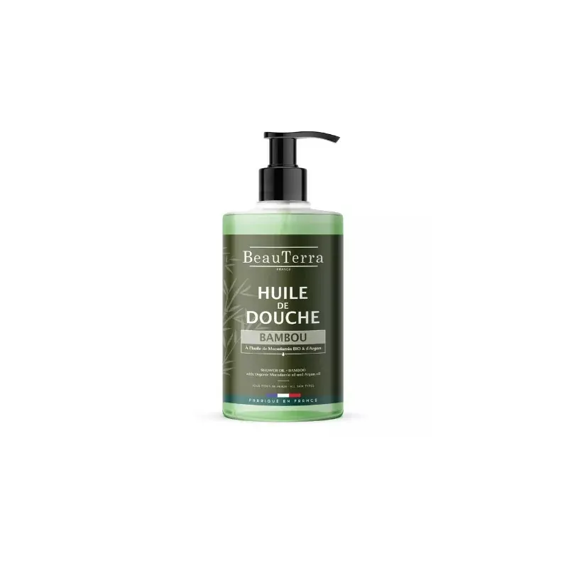 BeauTerra Huile de Douche Bambou 750ml - Univers Pharmacie
