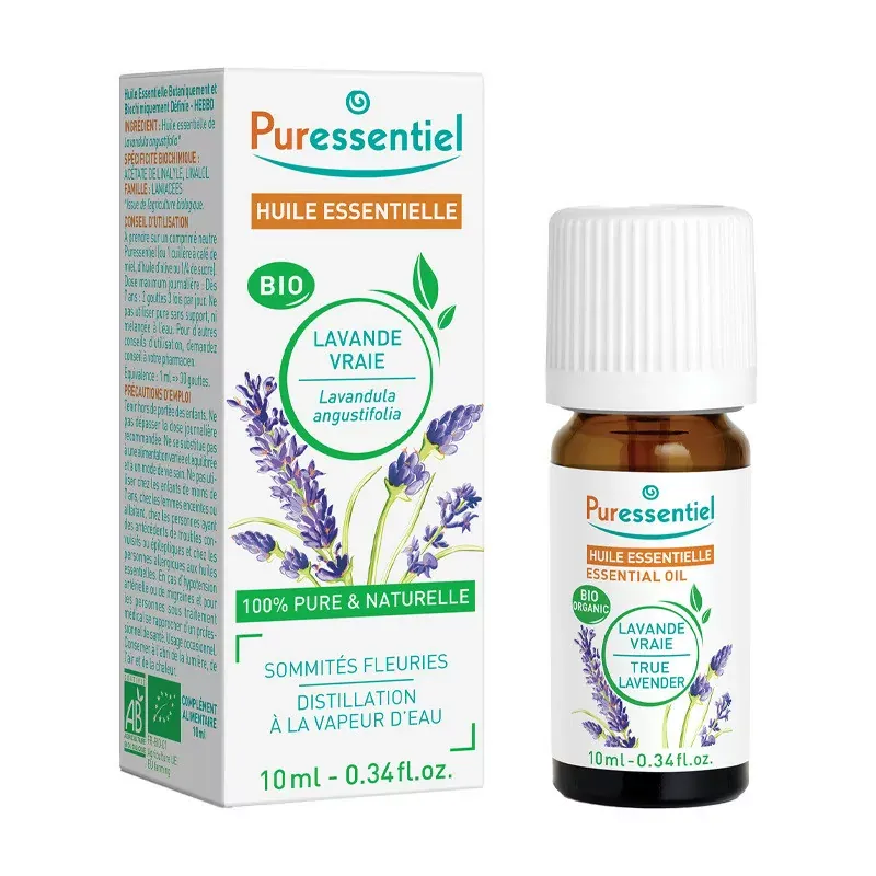Puressentiel Huile Essentielle Lavande Vraie Bio 10ml - Univers Pharmacie