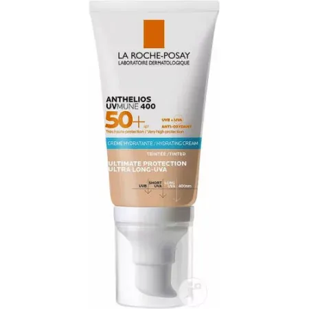 La Roche Posay Anthelios UVMUNE 400 50+ SPF Crème Hydratante Teintée 50ml - Univers Pharmacie