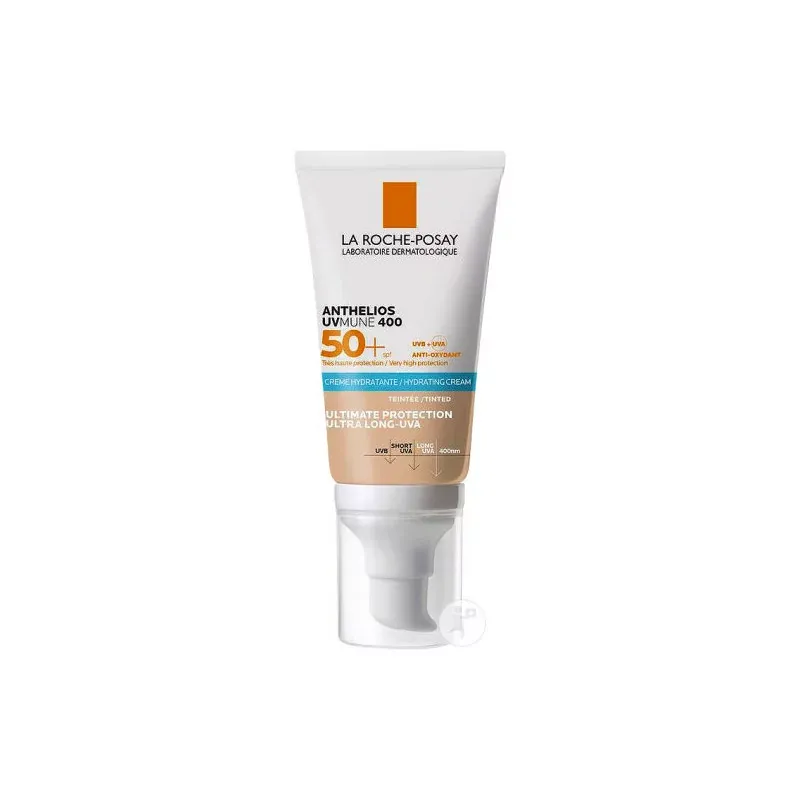 La Roche Posay Anthelios UVMUNE 400 50+ SPF Crème Hydratante Teintée 50ml - Univers Pharmacie