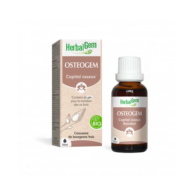 HerbalGem Ostéogem GC13 Bio Capital Osseux 30ml - Univers Pharmacie