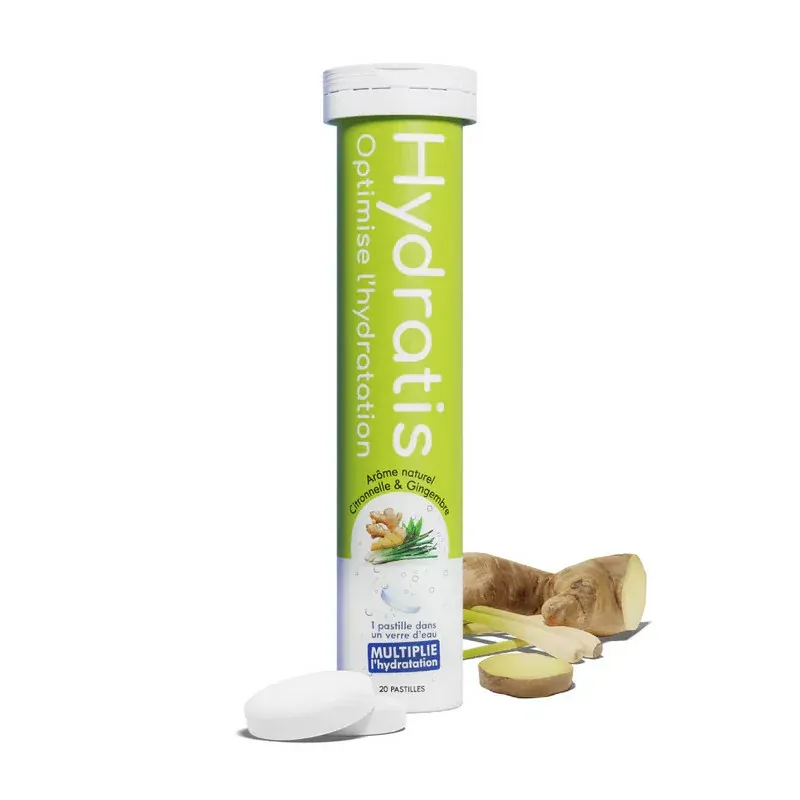 Hydratis Arôme Naturel Gingembre 20 pastilles