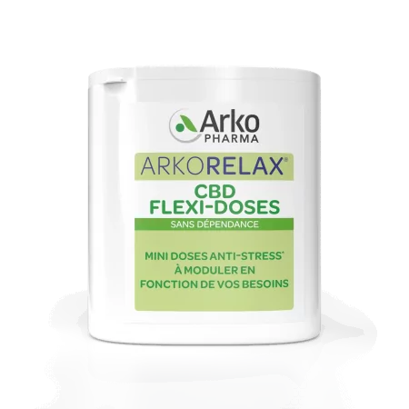 Arkopharma Arkorelax CBD Flexi-doses 60 comprimés - Univers Pharmacie