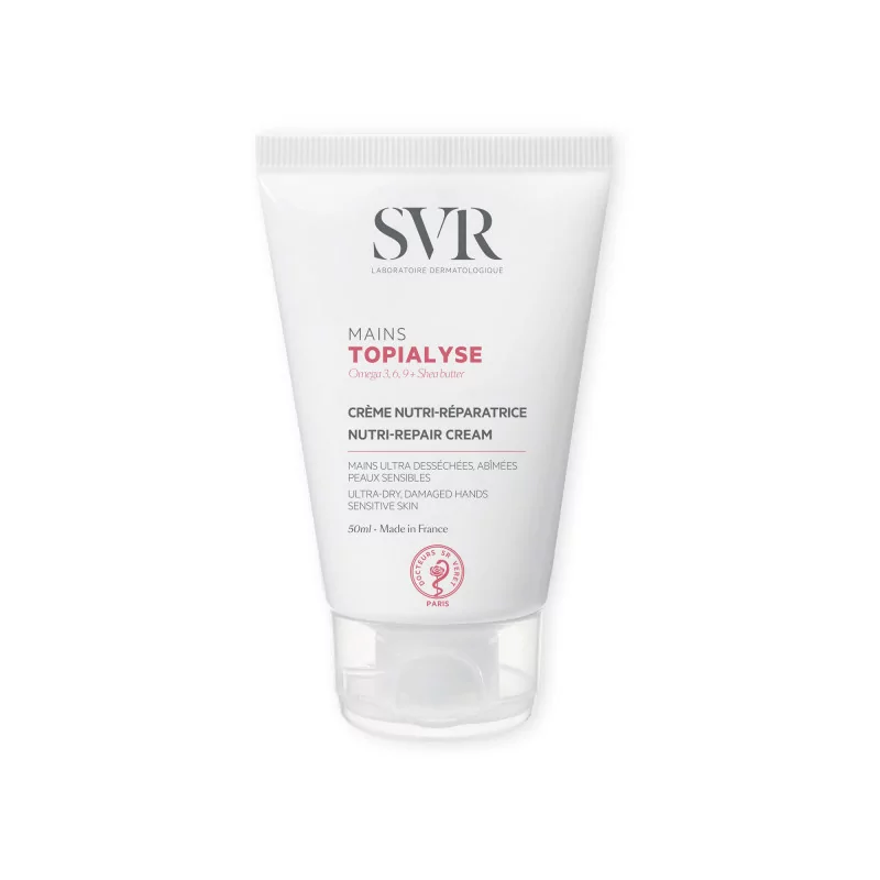 SVR Topialyse Mains Crème Nutri-réparatrice 50ml - Univers Pharmacie