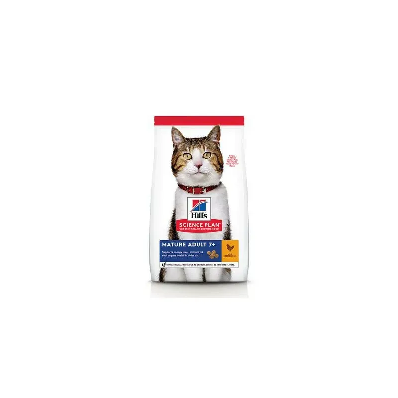 Hill's Science Plan Croquettes Chat Senior 7+ 1,5kg - Univers Pharmacie