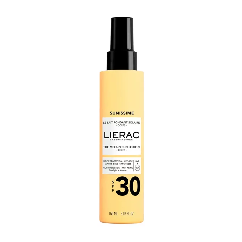 Lierac Sunissime Lait Fondant Solaire SPF50 150ml - Univers Pharmacie