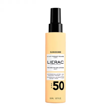 Lierac Sunissime Lait Fondant Solaire SPF50 150ml - Univers Pharmacie