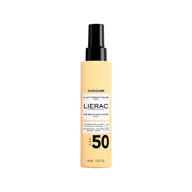 Lierac Sunissime Lait Fondant Solaire SPF50 150ml - Univers Pharmacie