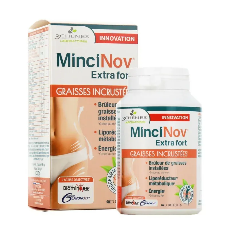 3 Chênes MinciNov Extra Fort 80 gélules - Univers Pharmacie