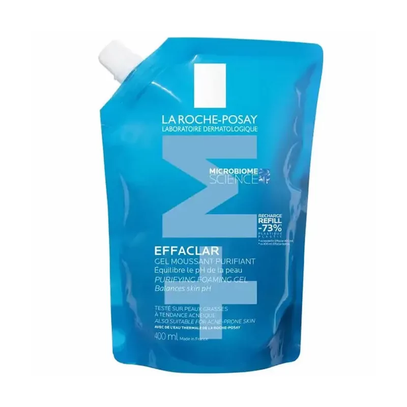 La Roche-Posay Effaclar Gel Moussant Purifiant Recharge M+ 400ml