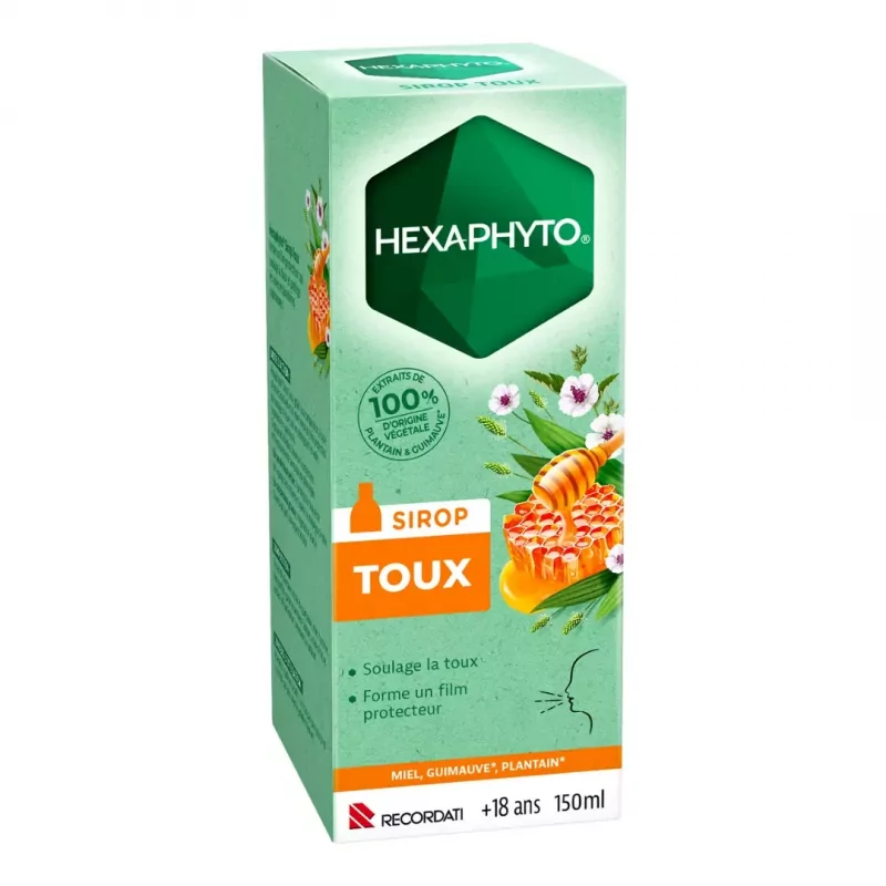 Hexaphyto Sirop Toux 150ml  - Univers Pharmacie