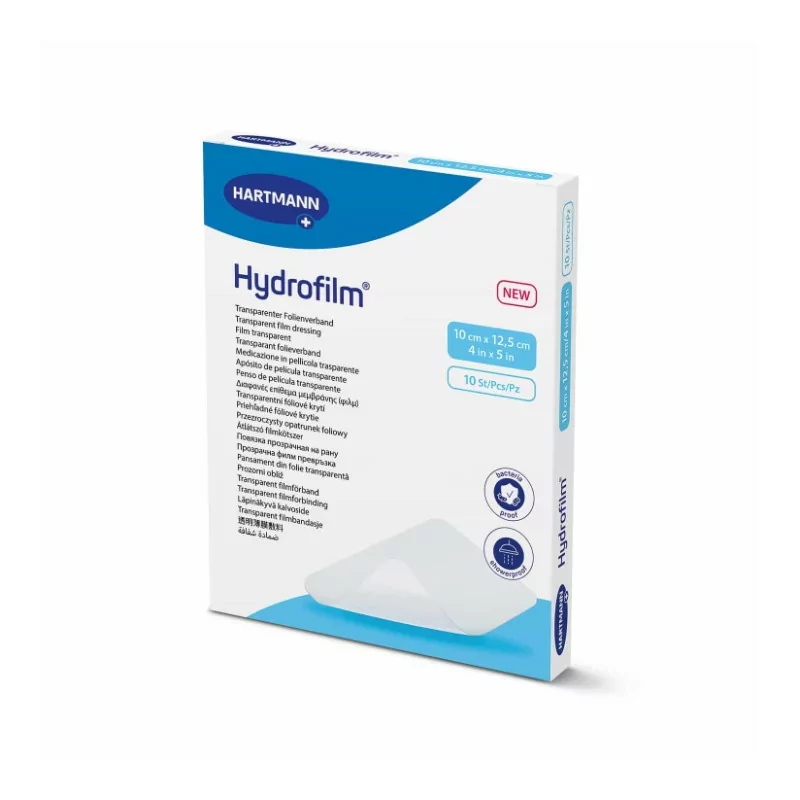 Hydrofilm Pansement Film Transparent 10X12,5cm 10 pièces - Univers Pharmacie