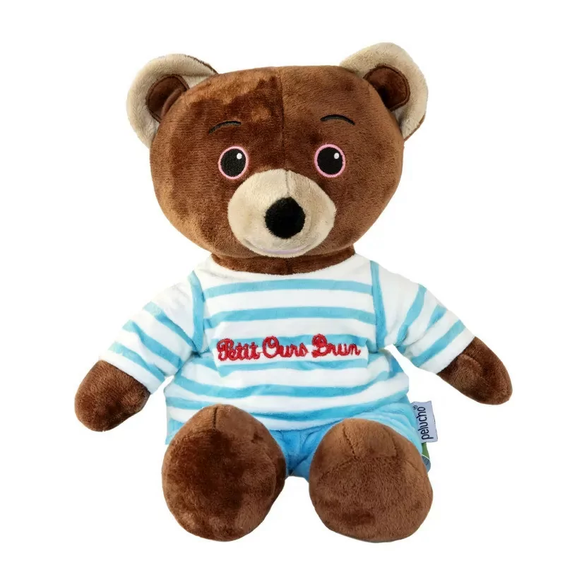 Pelucho Bouillotte Petit Ours Brun - Univers Pharmacie