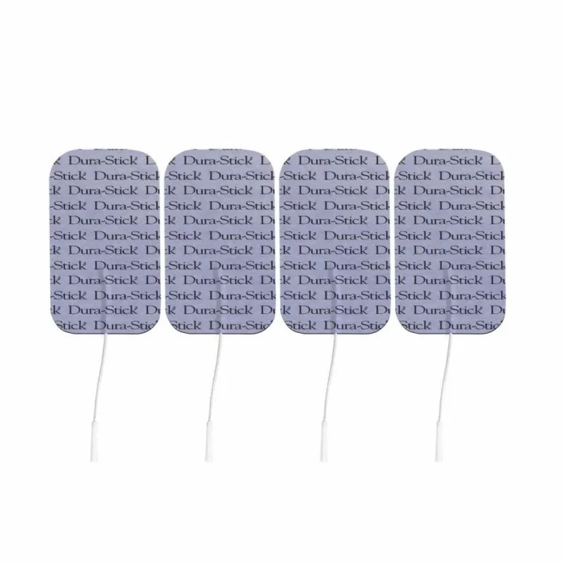 Dura-Stick Plus Electrodes Rectangulaires 50X90mm X4 - Univers Pharmacie