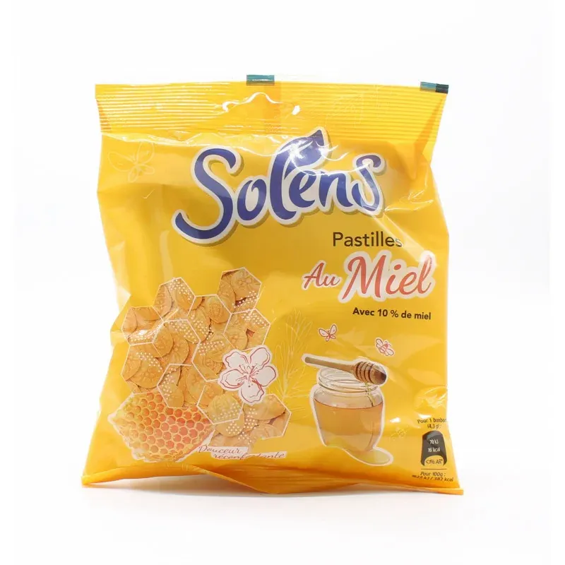 Solens Pastilles au Miel 100g - Univers Pharmacie