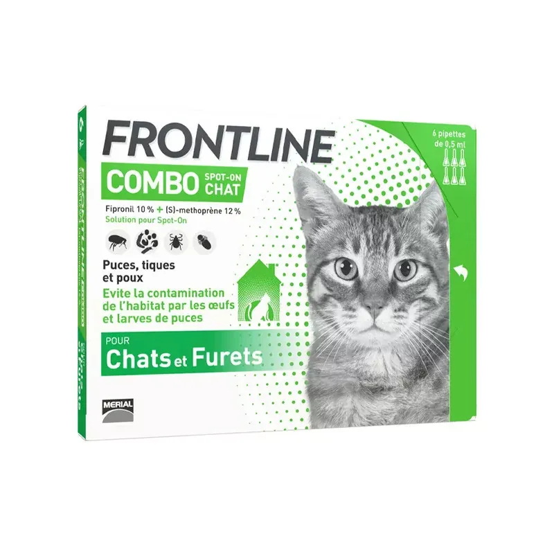 Frontline Combo Chat 6 pipettes Frontline Combo Chat 6 pipettes