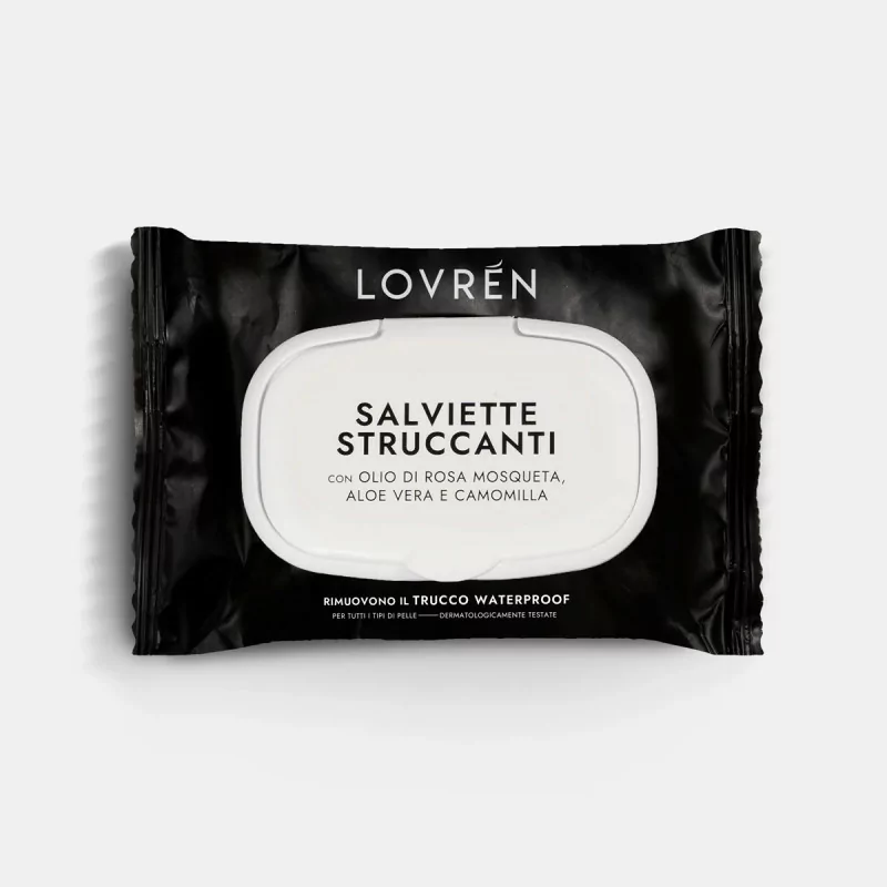 Lovren Salviette Struccanti Lingettes Démaquillantes X20 - Univers Pharmacie