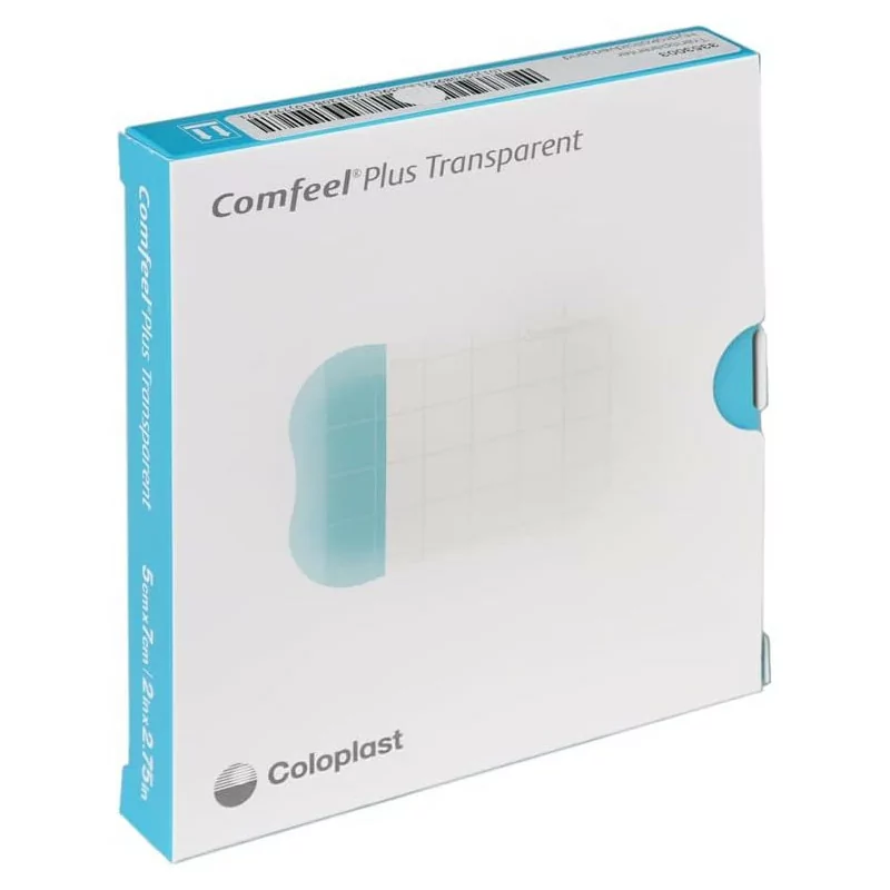 Comfeel Plus Transparent Pansement 5X7cm X10 - Univers Pharmacie