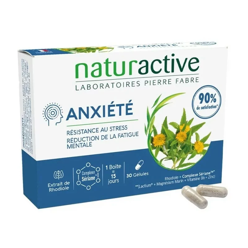 Naturactive Anxiété 30 gélules - Univers Pharmacie