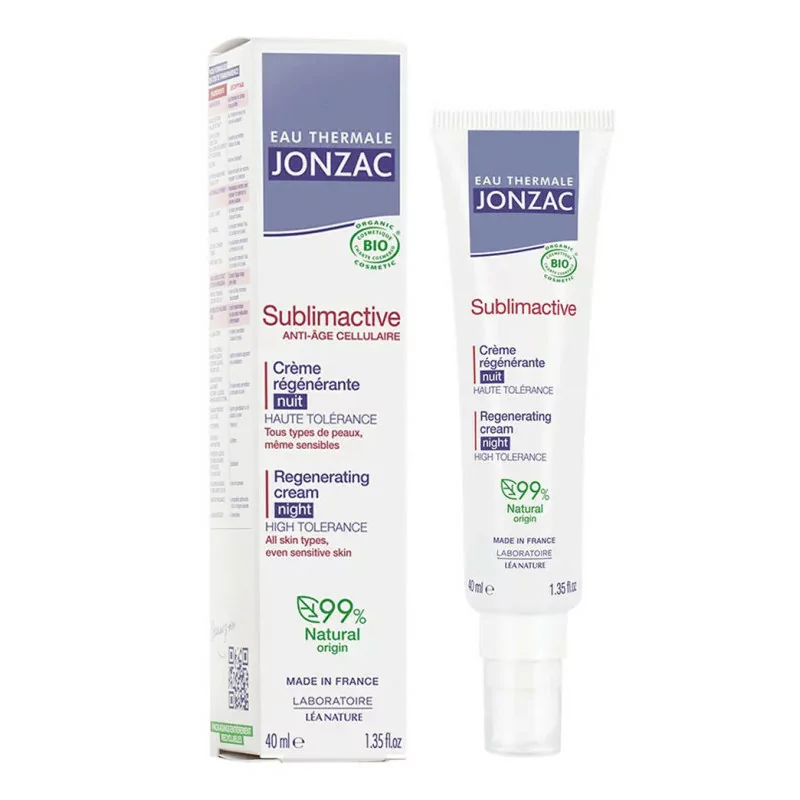 Jonzac Sublimactive Crème Régénérante Nuit 40ml - Univers Pharmacie