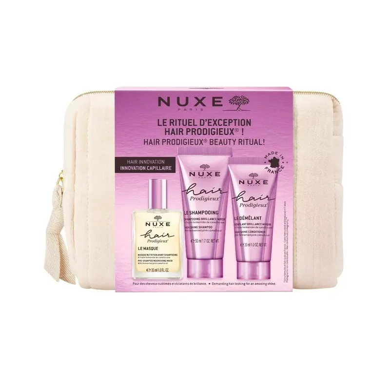 Nuxe Hair Prodigieux Trousse Le Rituel d'Exception - Univers Pharmacie