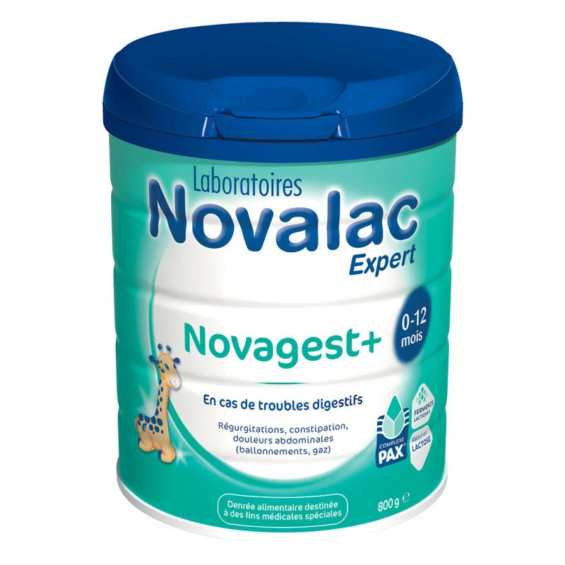 Novalac Expert Novagest+ 0-12mois 800g - Univers Pharmacie