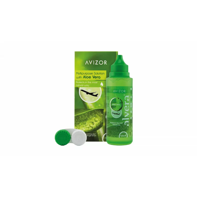 Avizor Alvera Solution Entretien Lentilles 100ml - Univers Pharmacie