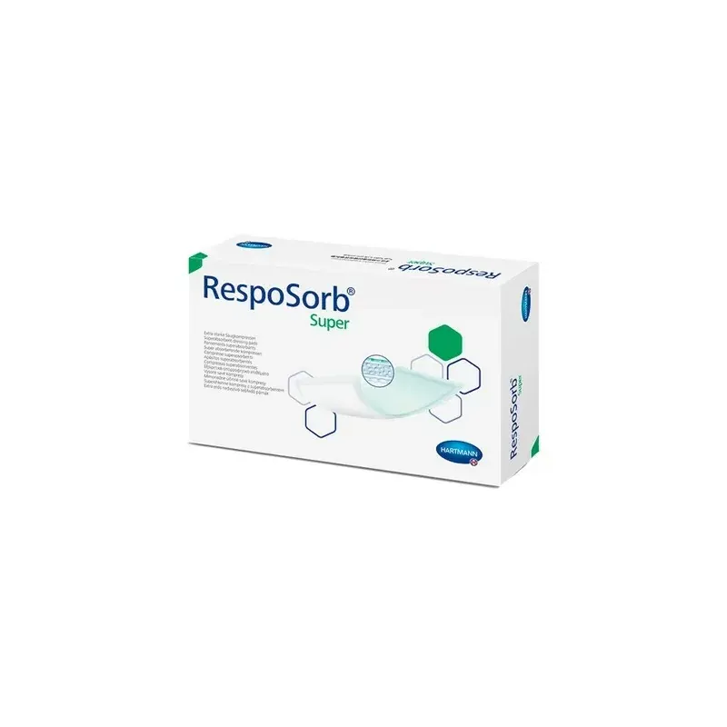 RespoSorb Super Pansements Super Absorbant 15X20cm 10 pièces - Univers Pharmacie