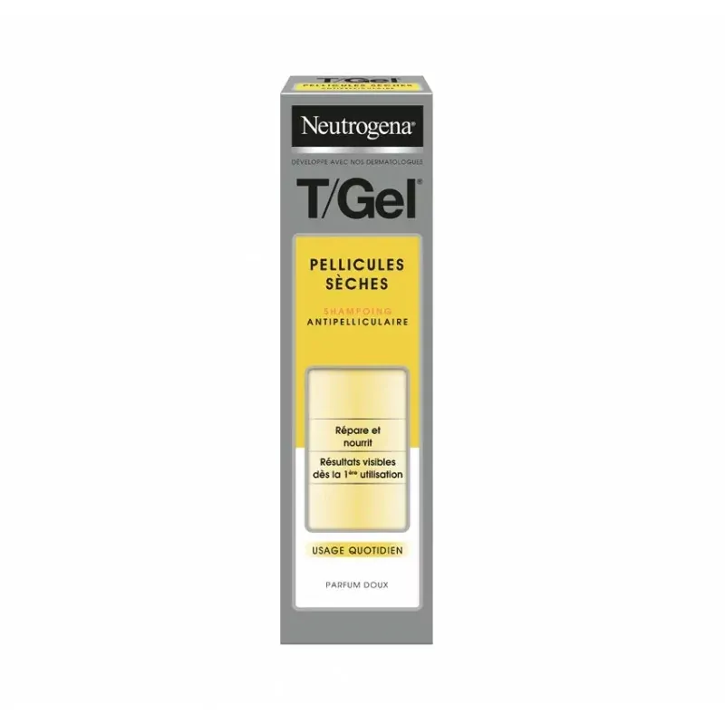Neutrogena T/Gel Shampooing Pellicules Sèches 250ml - Univers Pharmacie