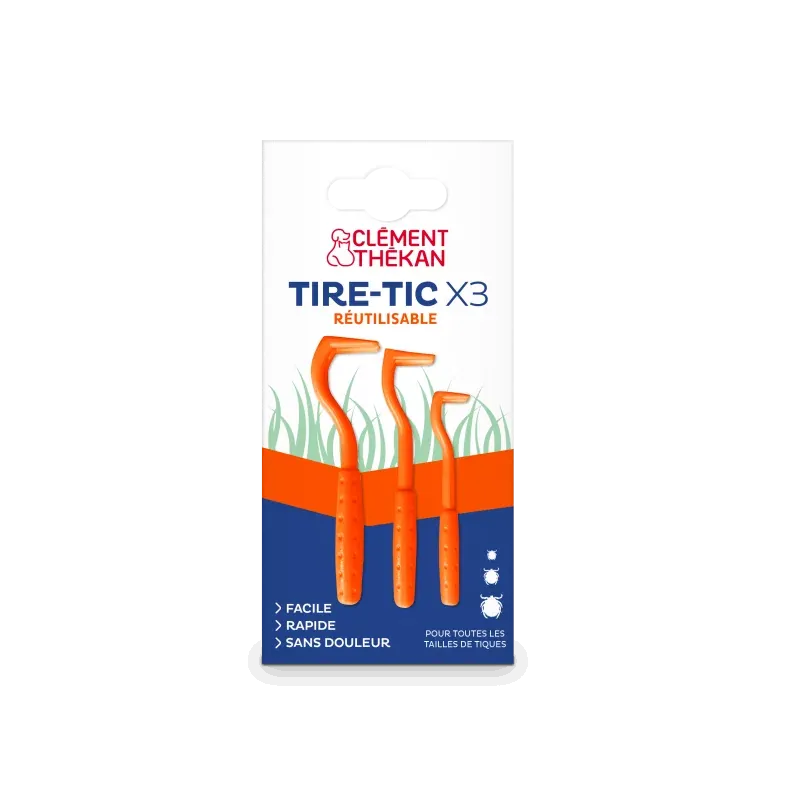 Clément Thékan Tire-tic Réutilisable X3 - Univers Pharmacie