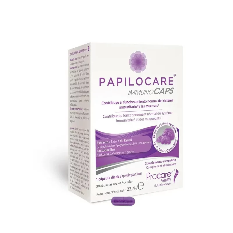 Papilocare ImmunoCAPS 30 gélules - Univers Pharmacie