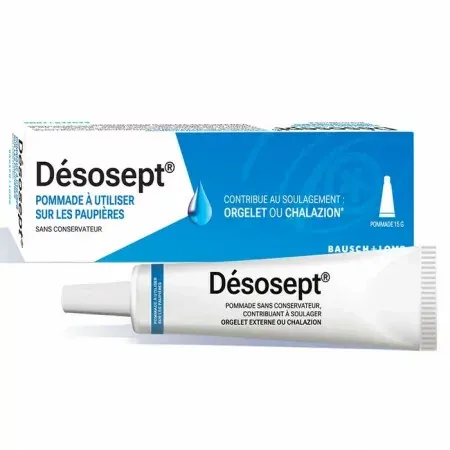 Désosept Pommade Paupières 15g - Univers Pharmacie
