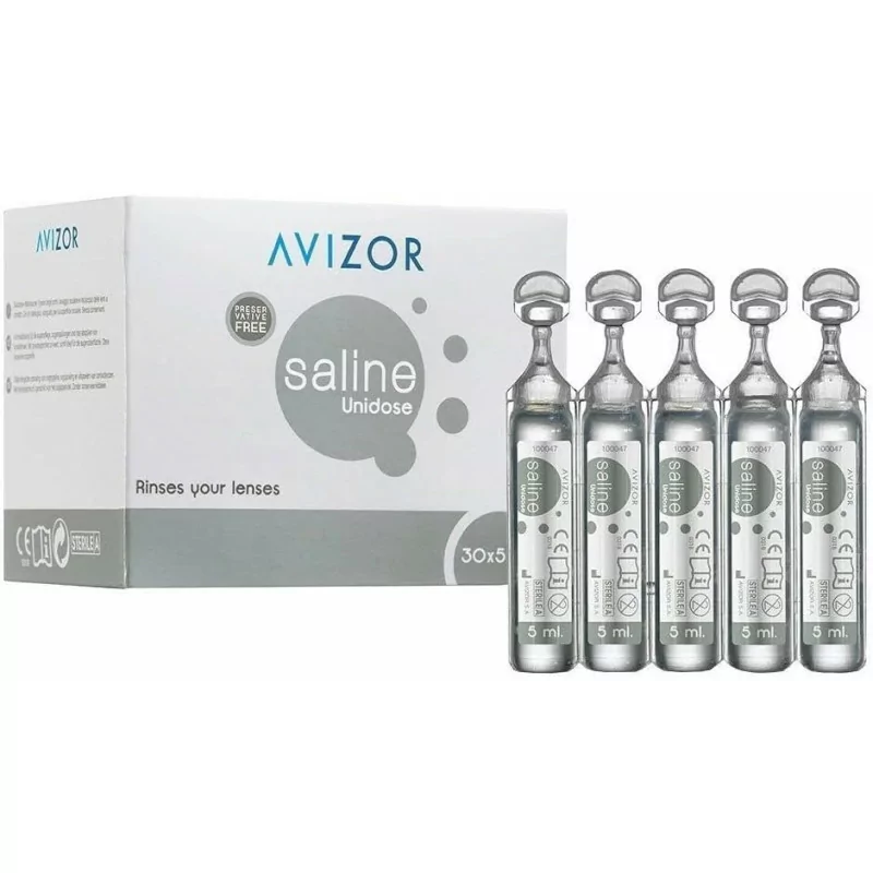 Avizor Saline Unidose 30X5ml - Univers Pharmacie