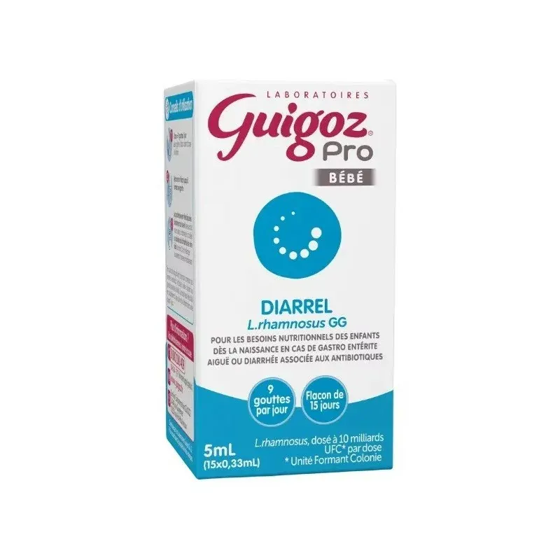 Guigoz Pro Bébé Diarrel 5ml - Univers Pharmacie