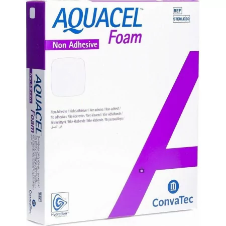 Aquacel Foam Non Adhesive -12,5X12,5cm 10 pièces - Univers Pharmacie