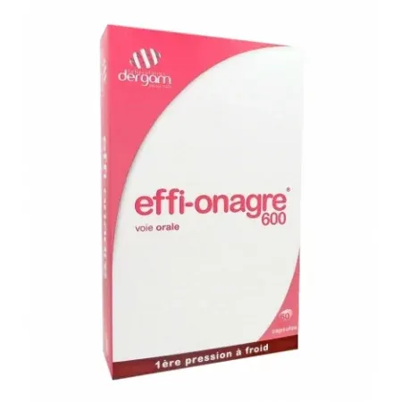 Dergam Effi-onagre 600 60 comprimés - Univers Pharmacie