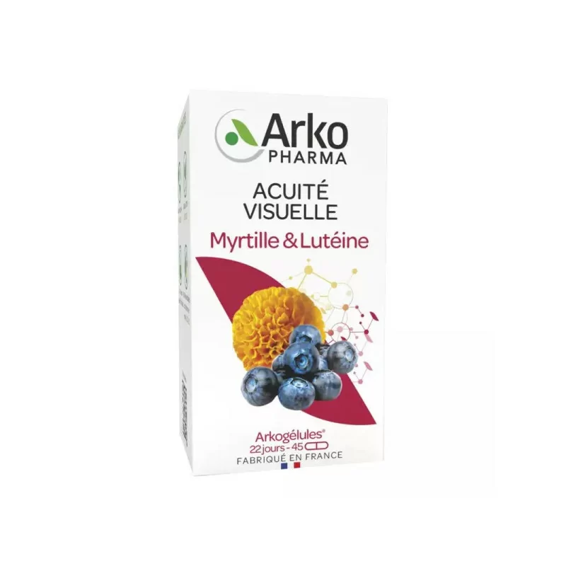 Arkopharma Arkogélules Acuité Visuelle 45 gélules - Univers Pharmacie