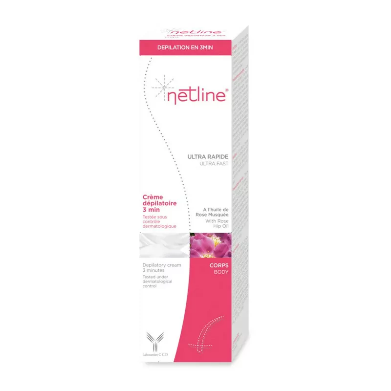 Netline Crème Dépilatoire Corps Ultra-rapide 150ml - Univers Pharmacie