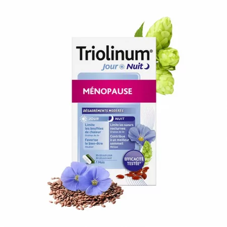 Triolinum Ménopause Jour Nuit 60 gélules - Univers Pharmacie