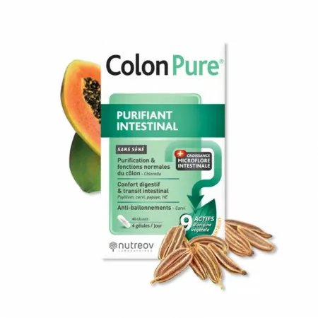 Colon Pure 40 gélules - Univers Pharmacie