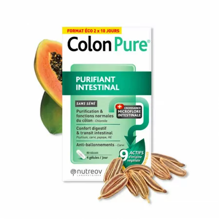 Colon Pure 80 gélules - Univers Pharmacie