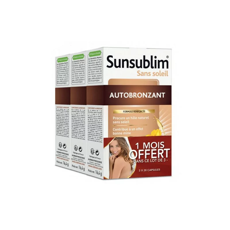 Sunsublim Autobronzant 3X28 capsules