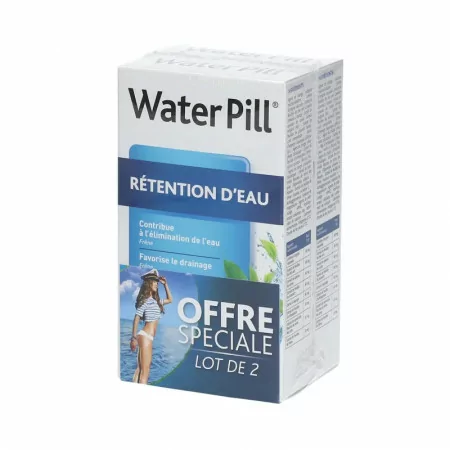 WaterPill Rétention d'Eau 2X30 comprimés - Univers Pharmacie