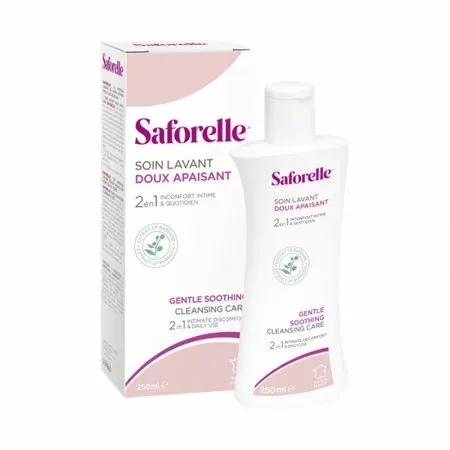 Saforelle Soin Lavant Doux Apaisant 250ml - Univers Pharmacie
