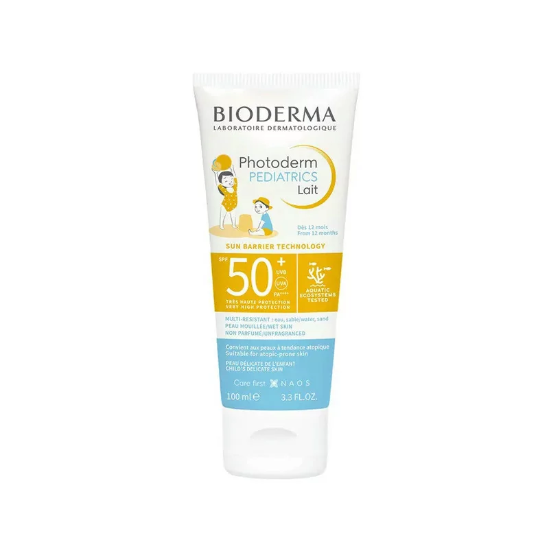 Bioderma Photoderm Pediatrics Lait Solaire SPF50+ 100ml - Univers Pharmacie