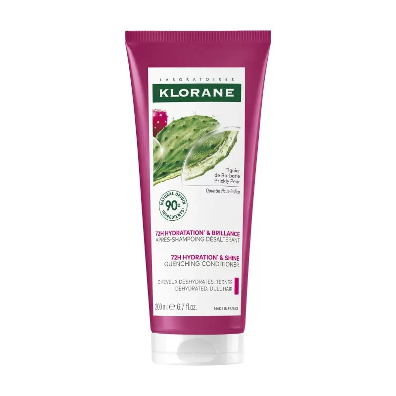 Klorane Après-shampoing Désaltérant 72H Hydratation & Brillance 200ml - Univers Pharmacie