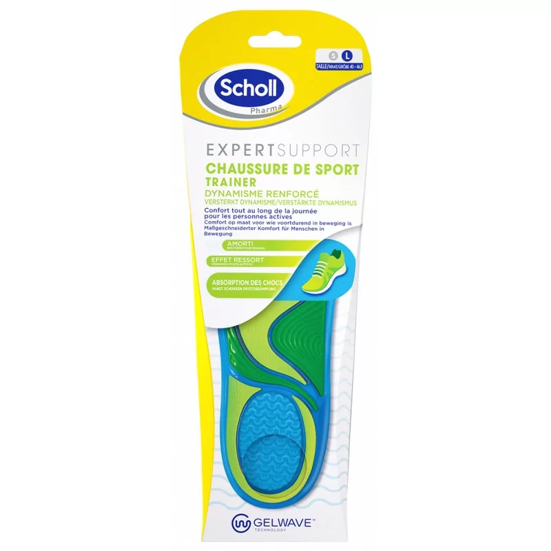 Scholl Expert Support Chaussure de Sport Semelles Taille L - Univers Pharmacie